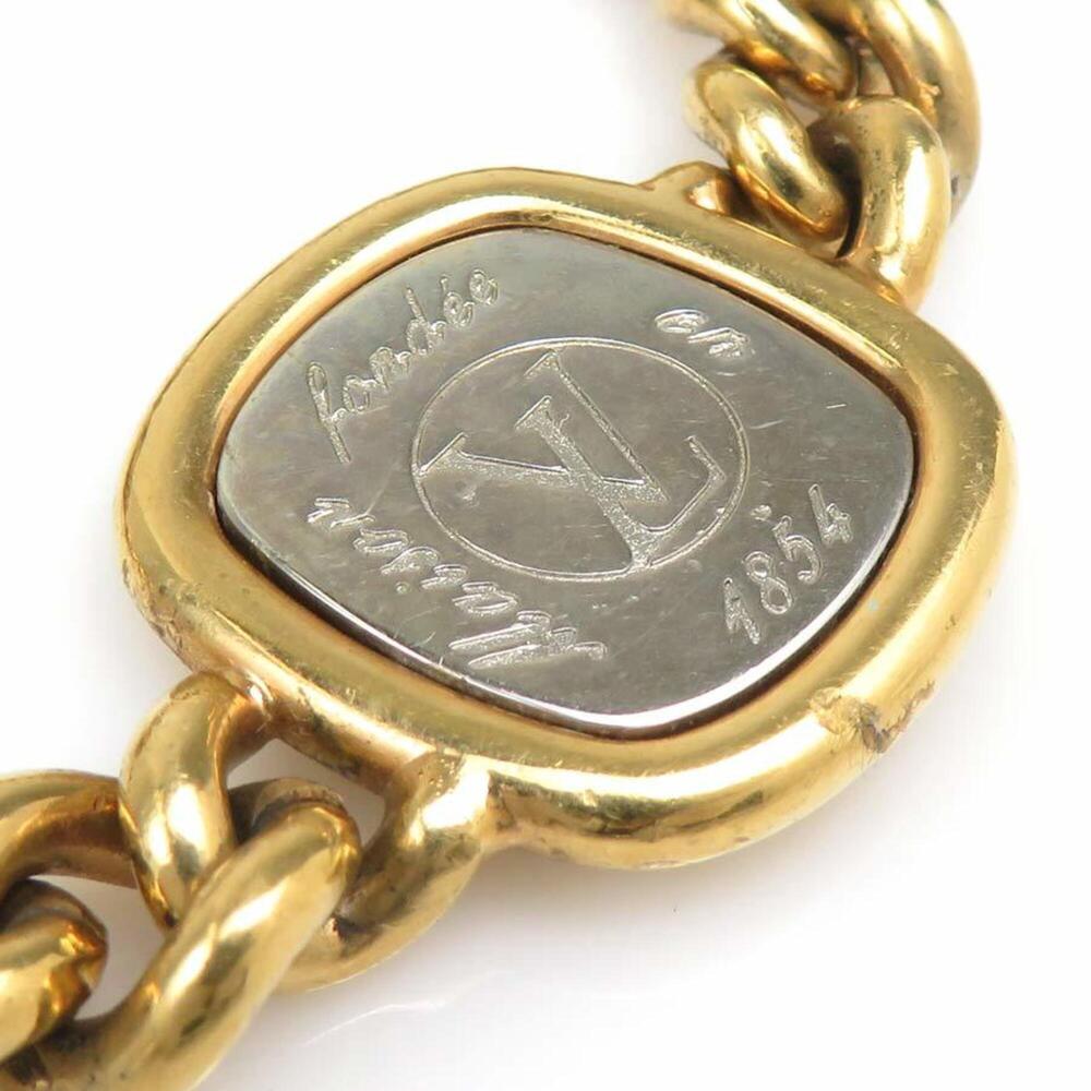 LOUIS VUITTON Gold Charm Bracelet - Picture 4 of 13